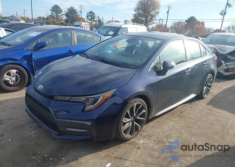2021 Toyota Corolla Se z USA, uszkodzony, nr VIN JTDS4MCE9MJ059947